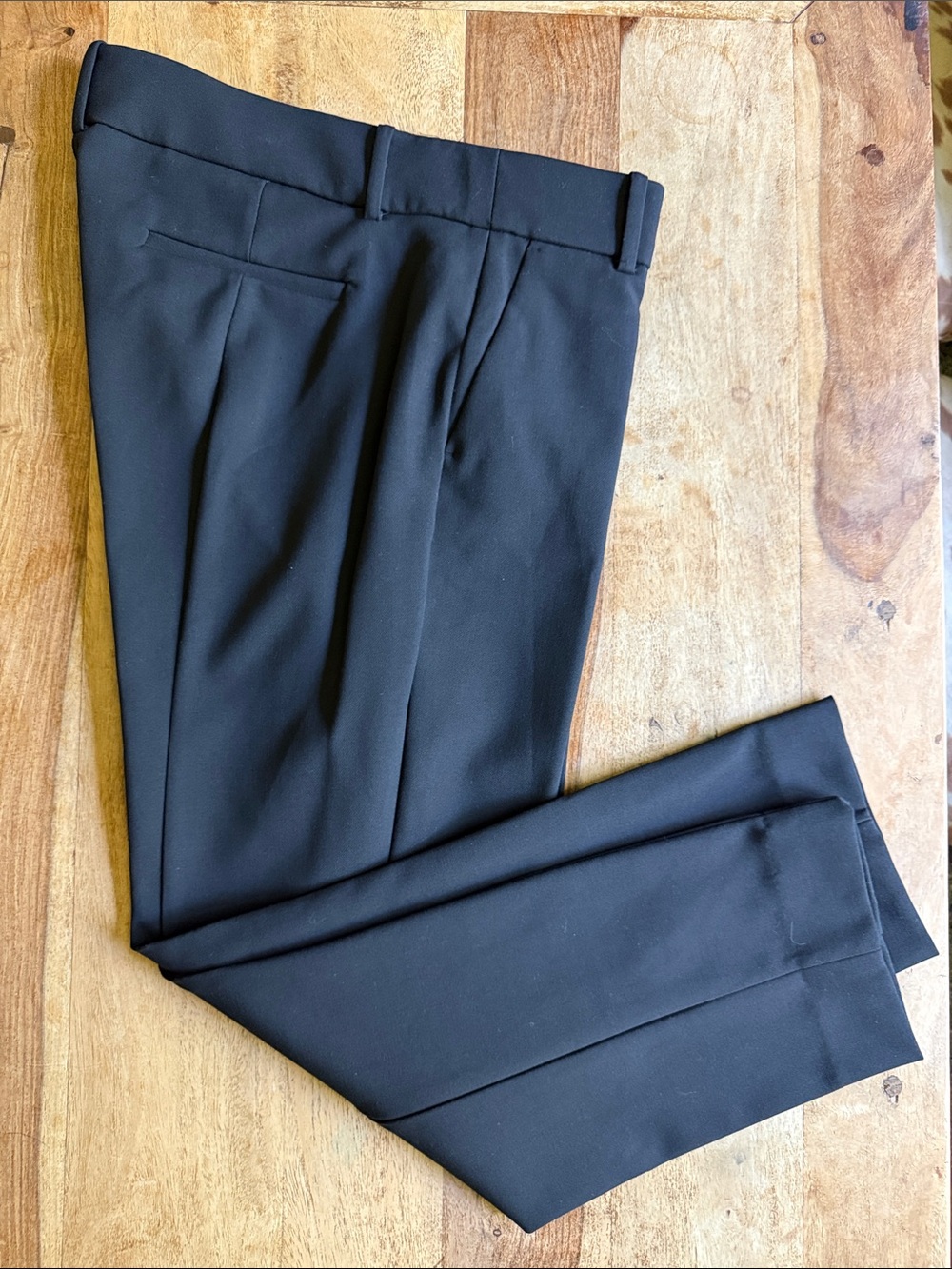 J. Crew Black Tailored Trousers